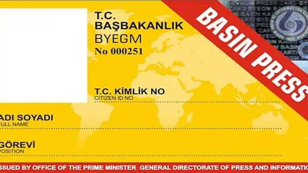Basın kartı sahiplerinin dikkatine!