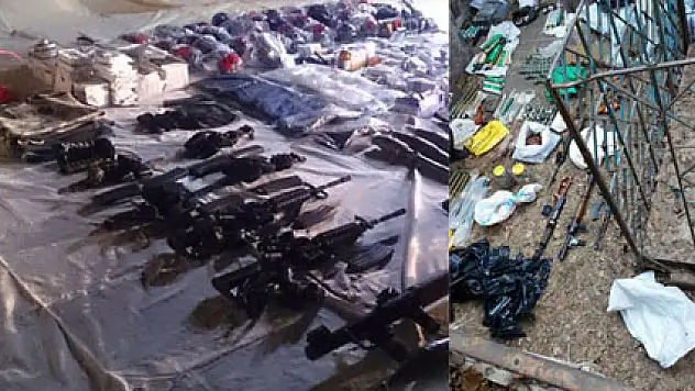 Sur'daki kiliseden cephane çıktı