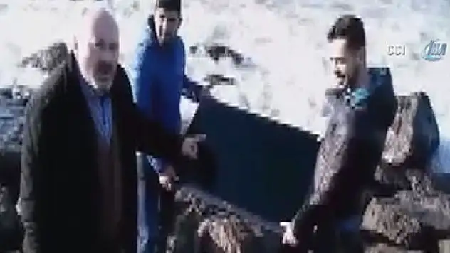 Trabzonspor'a kızdı televizyonunu denize attı