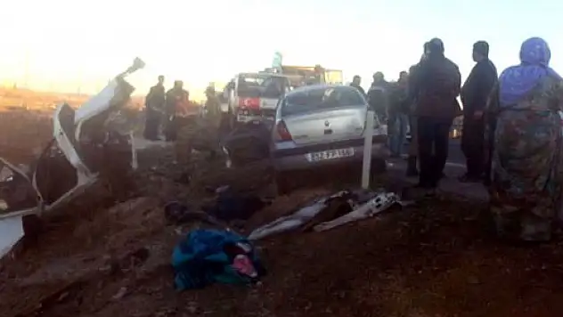 Gaziantep'te feci kaza: 5 ölü, 2 yaralı