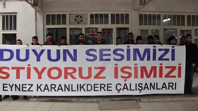 İşçiler maden ocağının açılmasını istedi