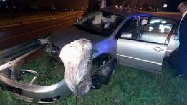 ORDUSPOR KULÜP BAŞKANI TRAFİK KAZASINDA YARALANDI 