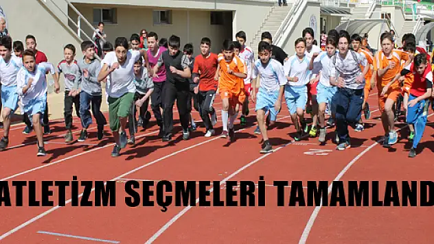 ATLETİZM SEÇMELER TAMAMLANDI