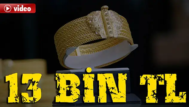 Bu bilezik 13 bin TL