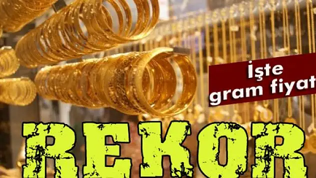 Gram altın rekor tazeledi