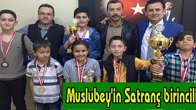 Muslubey'in Satranç birinciliği