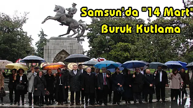Samsun'da '14 Mart'a Buruk Kutlama