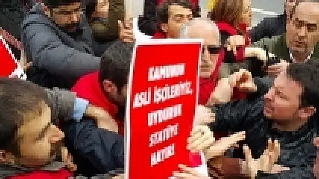 İstanbul'da taşeron işçi eylemine müdahale: 6 gözaltı