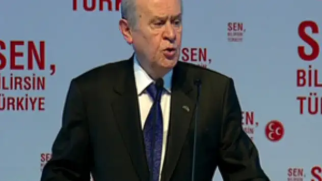 Bahçeli ismini taşıyan köprünün temelini attı