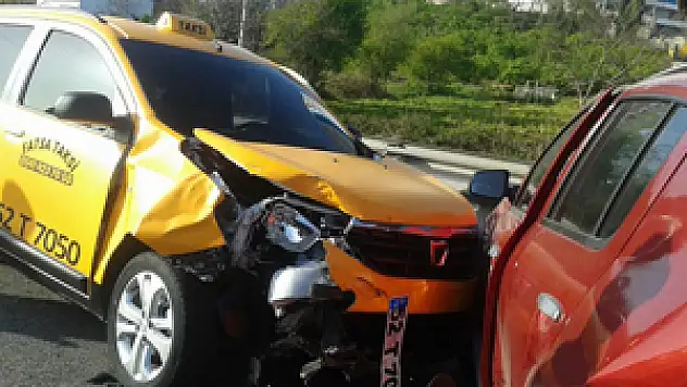 FATSA'DA TRAFİK KAZASI: 1 YARALI