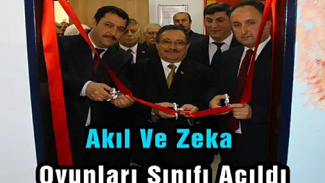 Akıl Ve Zeka Oyunları Sınıfı Açıldı