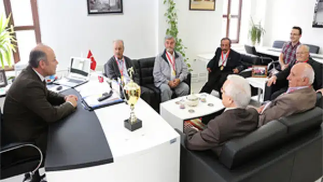 Balcı, Türkiye Üçüncülerini Kabul Etti