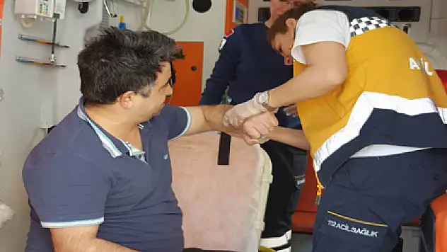 Otomobil Yaya Çarptı: 1 Yaralı