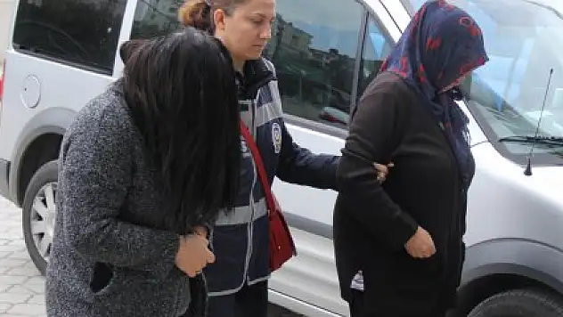 ANNE-KIZ TELEFON HIRSIZLIĞINDAN GÖZALTINA ALINDI