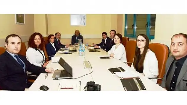 BAŞKAN YILMAZ'A ULAŞIM MASTER PLANI BRİFİNGİ