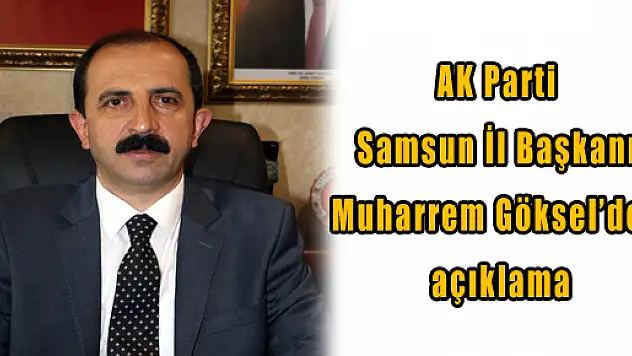 AK PARTİ'DEN AÇIKLAMA