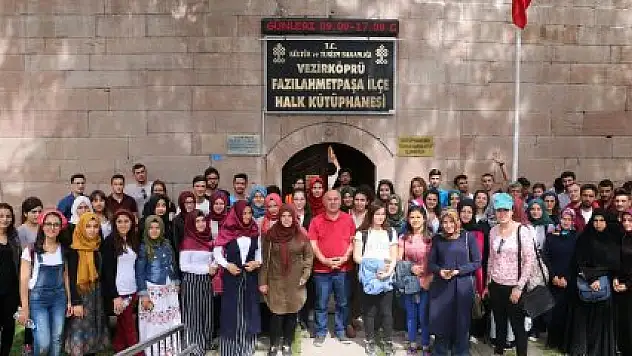 KYK ÖĞRENCİLERİ VEZİRKÖPRÜ'YE HAYRAN KALDI