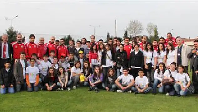 Samsunspor'da NEŞELİ antreman