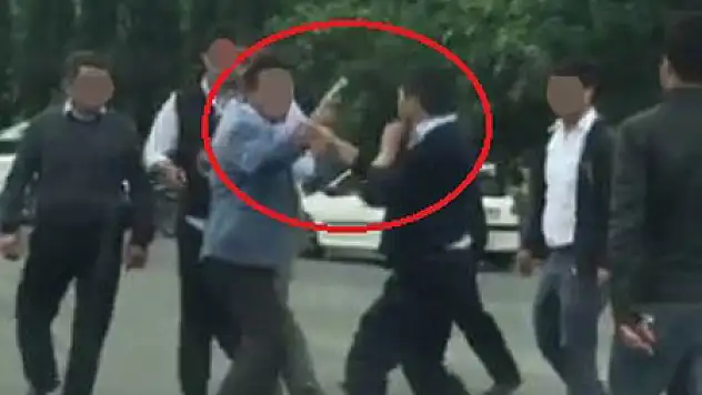 OTOBÜS TERMİNALİNDE SİLAHLI KAVGA