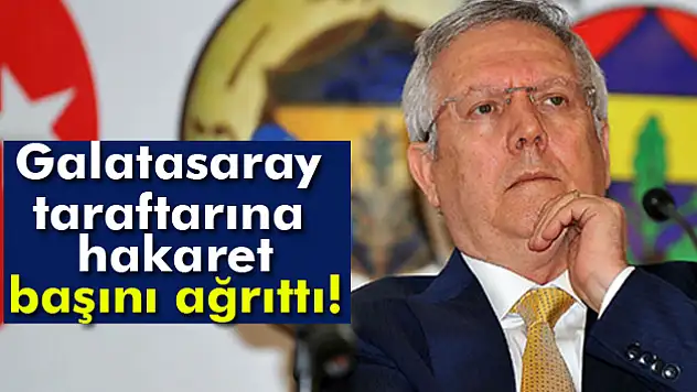 Aziz Yıldırım'a hakaret soruşturması