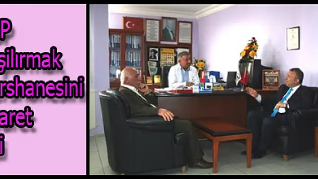 DSP Yeşilırmak Dershanesini ziyaret etti