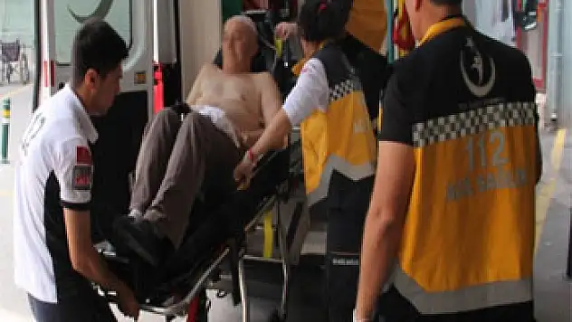 Öfkeli damat kayınpederini bıçakladı