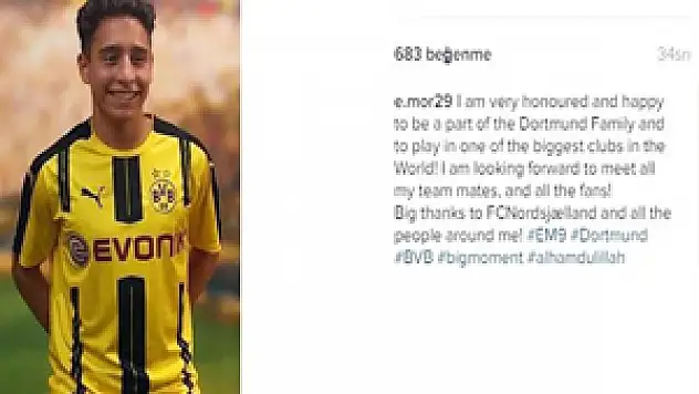 Emre Mor imzayı attı