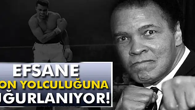 Muhammed Ali son yolculuğuna uğurlanıyor