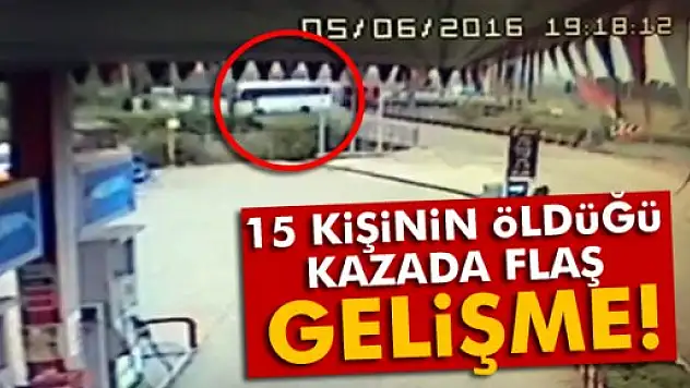 15 kişinin öldüğü kazada midibüs şoförü kusurlu bulundu