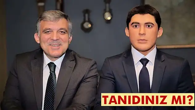 Gül öğrencilik dönemindeki Gül'le fotoğraf çektirdi