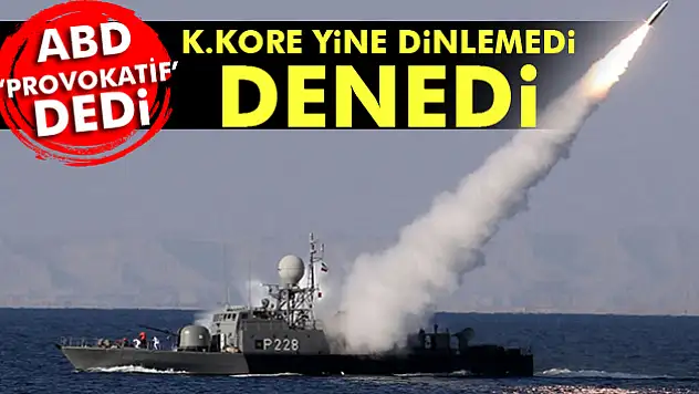 Kuzey Kore'den orta menzilli balistik füze denemesi