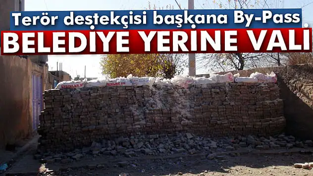 Hendek açan belediyenin yönetimine vali bakacak
