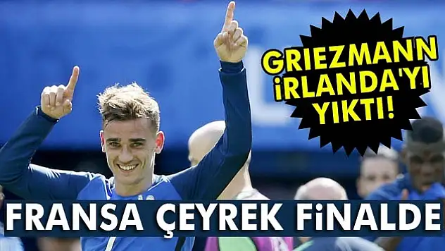 Fransa çeyrek finalde!