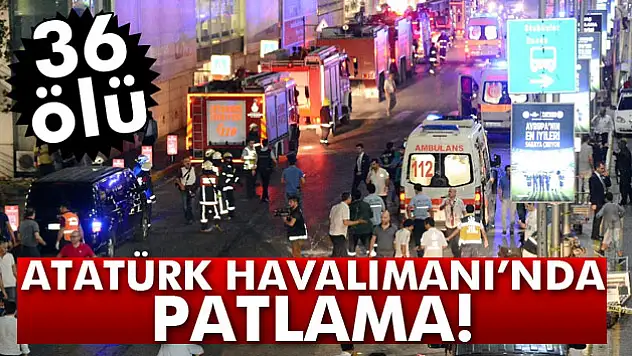 Atatürk Havalimanı'nda patlama!