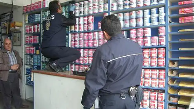 Vezirköprüde hırsızlık