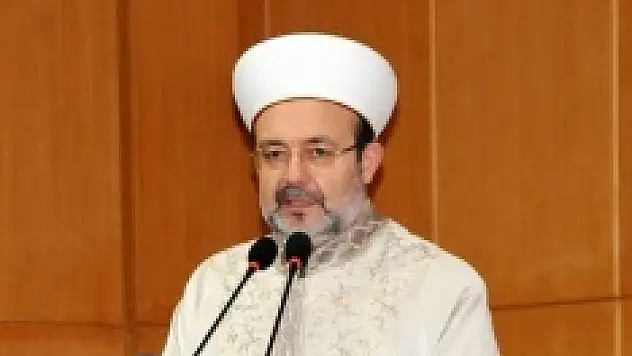 Mehmet Görmez açıkladı! 'Saat 12:00'de...'