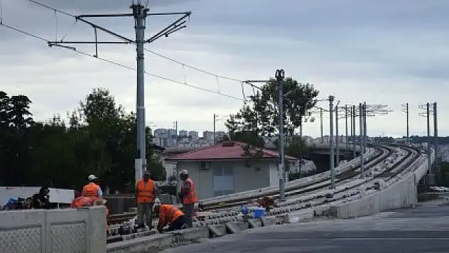 Raylı sistem Mavi Işıklar'a kadar hizmete açılıyor