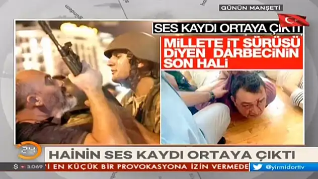 FETÖ'cü terörist komutandan direnen halka alçak sözler