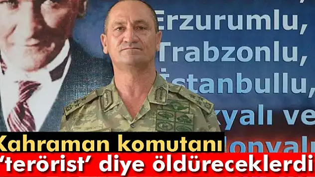 Hainler, komutanı 'terörist' diye öldürteceklerdi