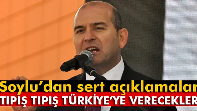 Bakan Soylu: 'Amerika, o Fethullah denen psikopatı tıpış tıpış Türkiye'ye verecek'