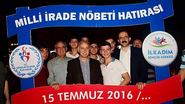 Milli irade nöbeti hatırası