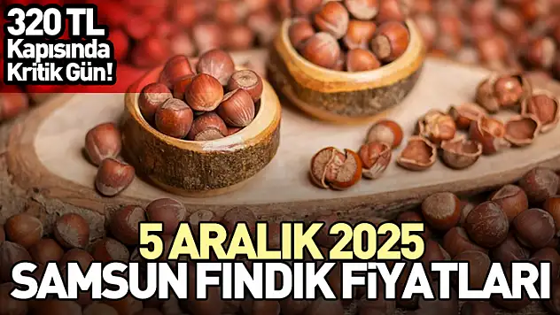 5 Aralık 2025 Samsun Fındık Fiyatları