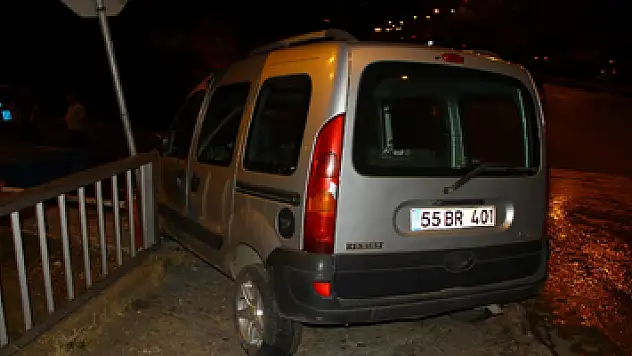 Samsun'da trafik kazası: 1 yaralı