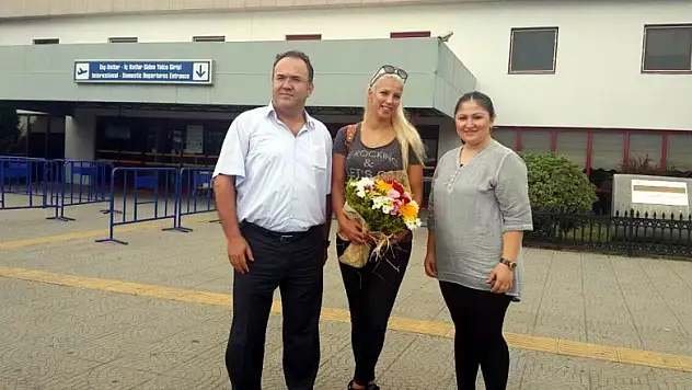  Canik Belediyespor'un yeni transferi Samsun'da