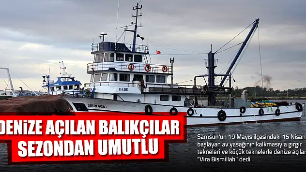 Denize açılanlar sezondan umutlu