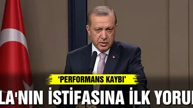 Erdoğan'dan Efkan Ala'nın istifasına ilk yorum