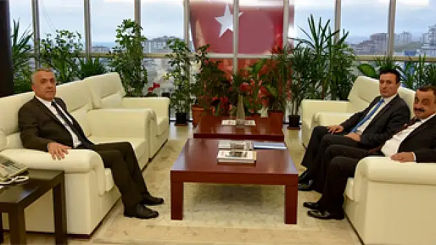 Yavuz ve Alver'den Bilgiç'e ziyaret