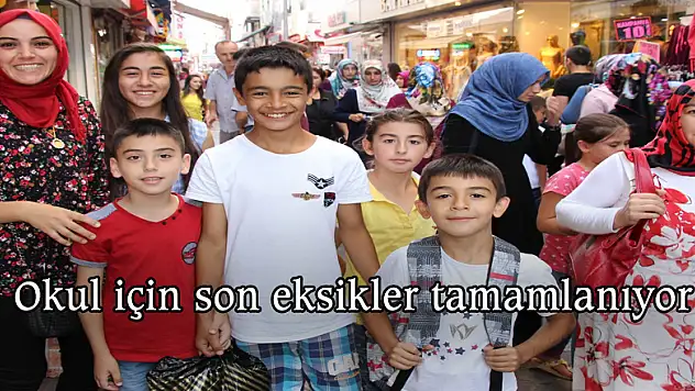Okul için son eksikler tamamlanıyor