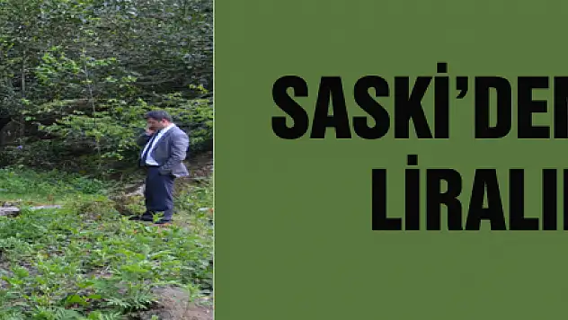 SASKİ'DEN 2.5 MİLYON LİRALIK YATIRIM