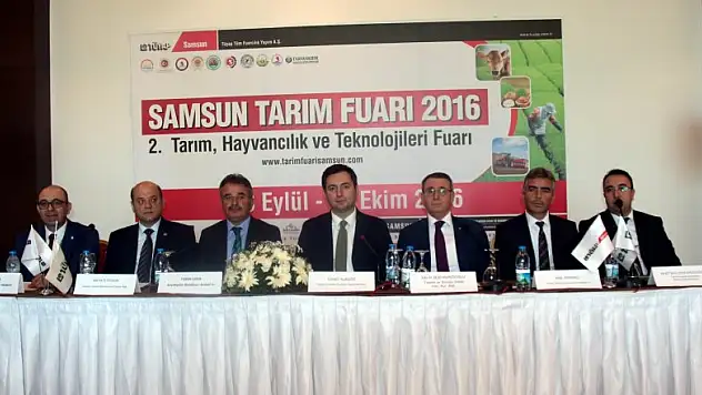 Karadeniz'in en büyük tarım fuarı Samsun'da açılıyor